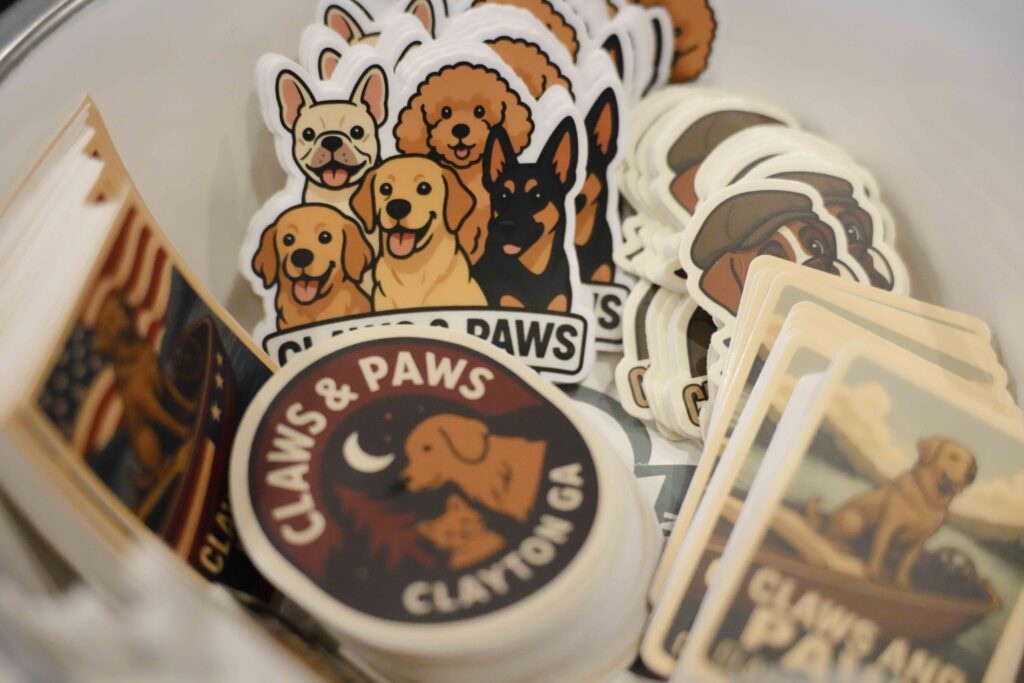 Claws and Paws Ramshackle branding
