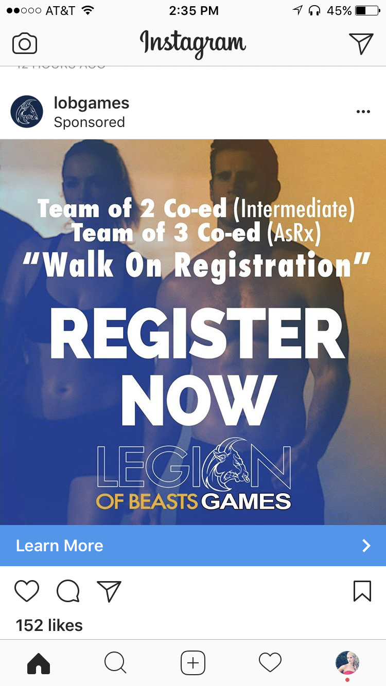 Legion of Beasts Games event